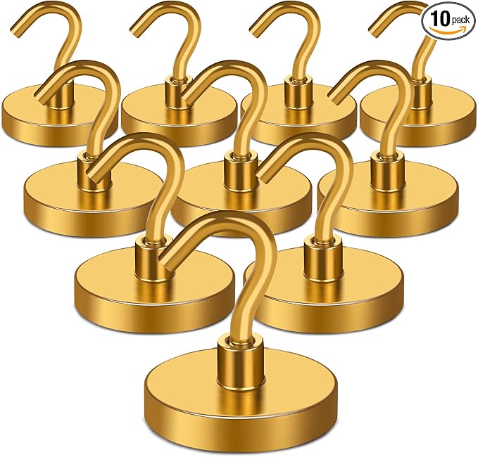 MIKEDE Magnetic Hooks, 150LB Heavy Duty Magnets by MIKEDE