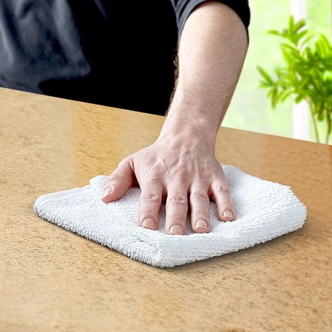 Avalon Towels Terry Bar Mop Towels Size 14"x17" – Absorbent and Durable - Image 5