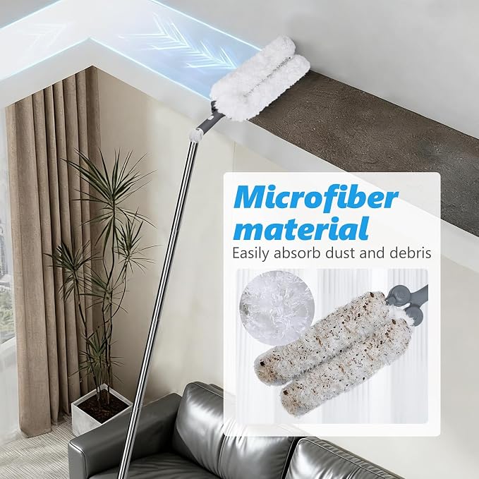 Masthome Microfiber Duster, Microfiber Feather Dusters - Image 2