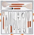 Expandable Large Silverware Organizer by Spaclear