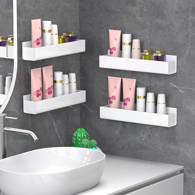 PMMASTO Adhesive Acrylic Spice Rack Organizer - Image 5