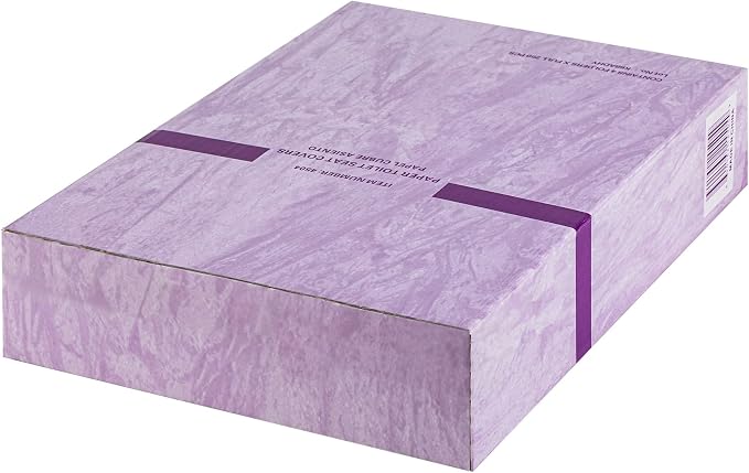 EZbrnd Premium Half-Fold Disposable Toilet Seat Covers, Flushable Paper Cover - Image 2