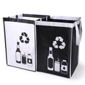 Large Recycle Waste Bag for Kitchen Home- Large Indoor Recycling Bins Trash by REFARICO