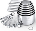 TILUCK Stainless Steel Measuring Spoons Set, Coffee Scoop Spoon, Kitchen Gadgets by TILUCKBringsGoodLuck