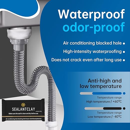 Quick Mending Mud & Waterproof White Sealant Putty - Image 4