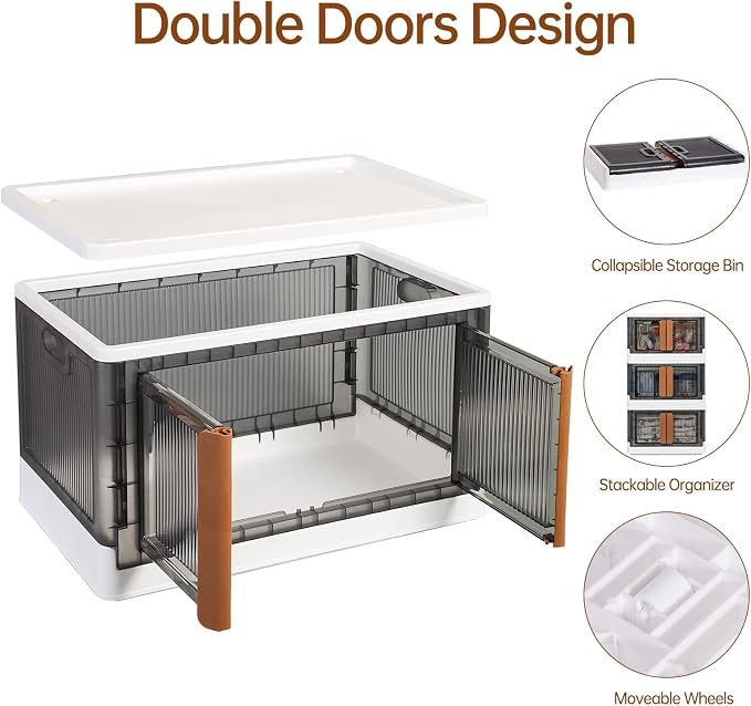 HAIXIN Storage Bins with Lids - Image 2