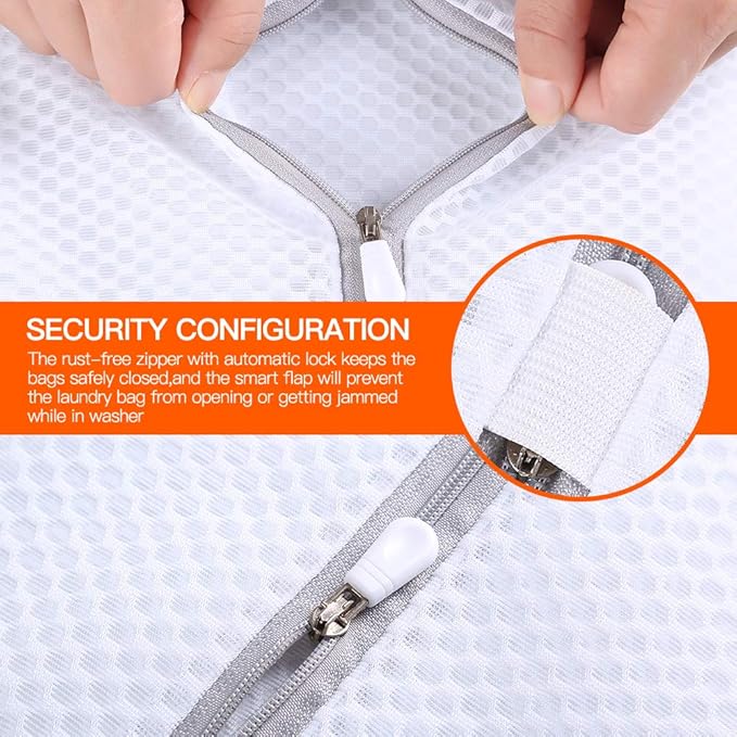 Kimmama Oversize Laundry Bags Mesh Wash Bags, Large Delicates Bag - Image 5
