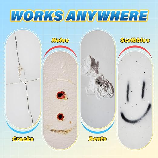 DIYSELF-Drywall-Repair-Kit-Fast-Drying, Wall Mending Agent, 9 Pack Spackle Wall - Image 4