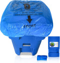 95 Gallon Trash Can Cover Odor Eliminating Bag by TrashSmellBuster
