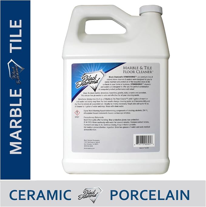 Black Diamond Stoneworks MARBLE & TILE FLOOR CLEANER. Great - Image 8