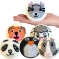 Wool Dryer Balls Organic Premium | Handcrafted Animal Collection A | 6 Balls XL by gardma