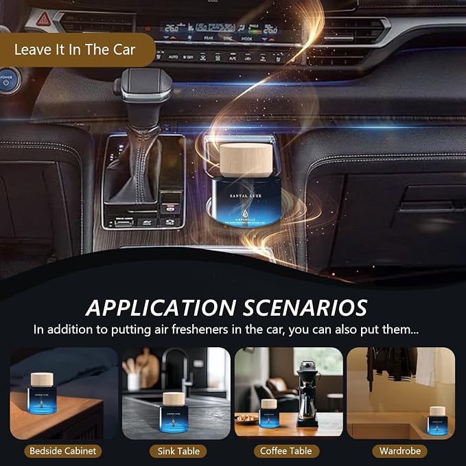 Car Air Freshener for Men & Women – Long-Lasting Spicy Sandalwood Essential Oil - Image 7