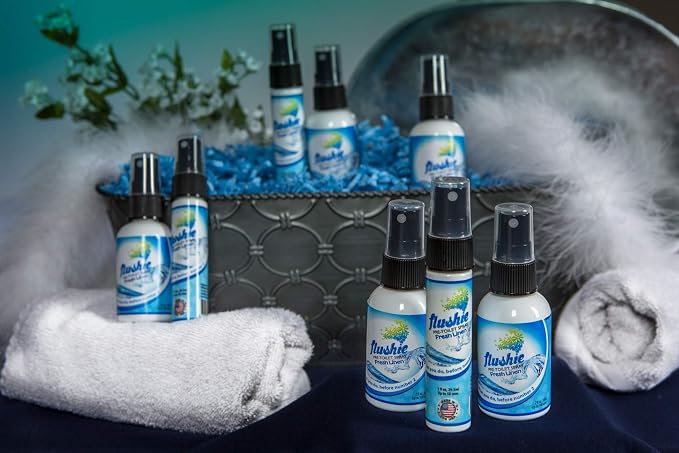 Flushie Pre-Toilet Sprays for Poop Travel Size Toiletries Bathroom Spray for - Image 4