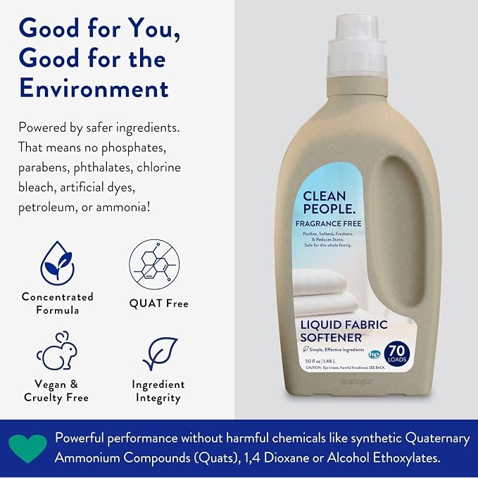The Clean People Liquid Fabric Softener - Image 2