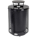 Global Industrial Outdoor Diamond Steel Trash Can by GlobalIndustrial