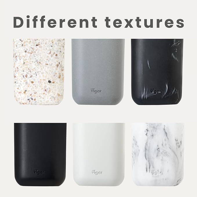 Vigar Zense Toilet Brush and Holder Set, Toilet Bowl Brush - Image 7