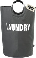 DOKEHOM 160L XX-Large Laundry Basket, Collapsible Laundry Bag, Foldable Laundry by DOKEHOM