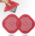 2 Pack Drain Hair Catcher Silicone Drain Protector Hair Stopper by Couidlmakeslifecolorful
