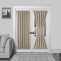 DWCN French Door Curtains – Rod Pocket Thermal Blackout Curtain by DWCN