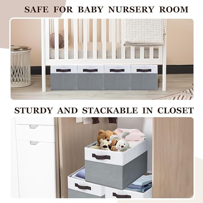 Criusia Closet Organizers and Storage Baskets - Image 4