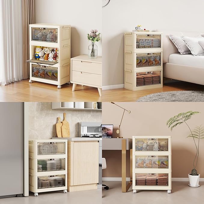 3 Tier - 48QT Storage Bins - Image 7