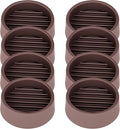 Non Slip Furniture Pads, 1.5” Round Rubber Caster Cups, Anti-Slip Gripper by VOCOMO