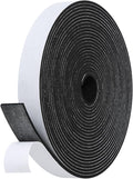Weather Stripping Door Seal Strip- 1 Inch X 1/8 Inch X 26Feet, Strong Adhesive by Amzjjle