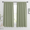 RYB HOME Sage Green 63 inch Curtains by RYBHOME