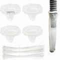 150 Pack Lint Traps for Washing Machine Hose by JuGeoZhi