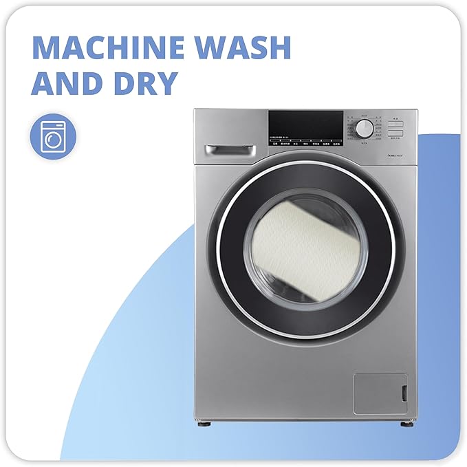 Toilet Rugs U Shaped Bathroom Rug, Machine Washable Non Slip Quick Dry Super - Image 5