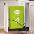 Pull Out Trash Can Under Cabinet 7-13 Gallon 50 Qt Under Sink Trash Can Pull by AMENER