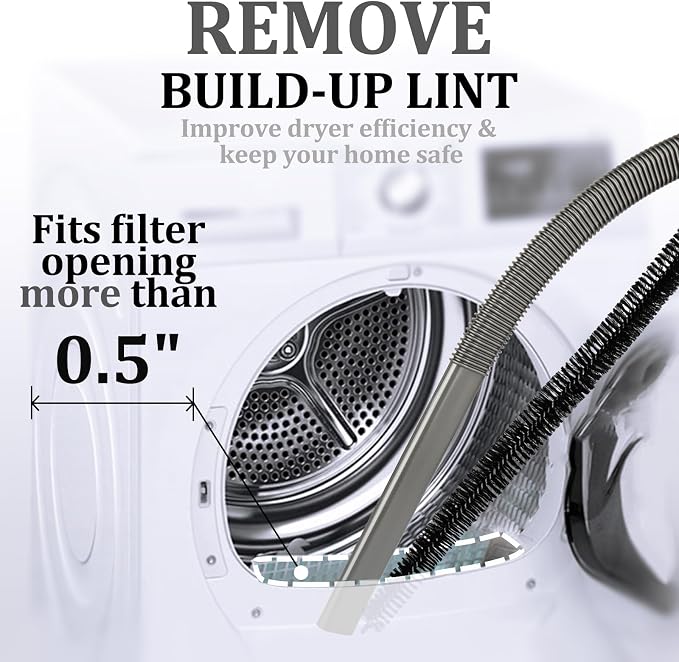 Dryer Vent Cleaner Kit for Dyson Gen5 V15 V12 V11 V10 V8 V7 Lint Vacuum - Image 4