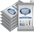 6 Pack/ 72 Pcs Silver Cleaner Wipes Silver Polish Jewelry Cleaner Cleaning by Dimsile