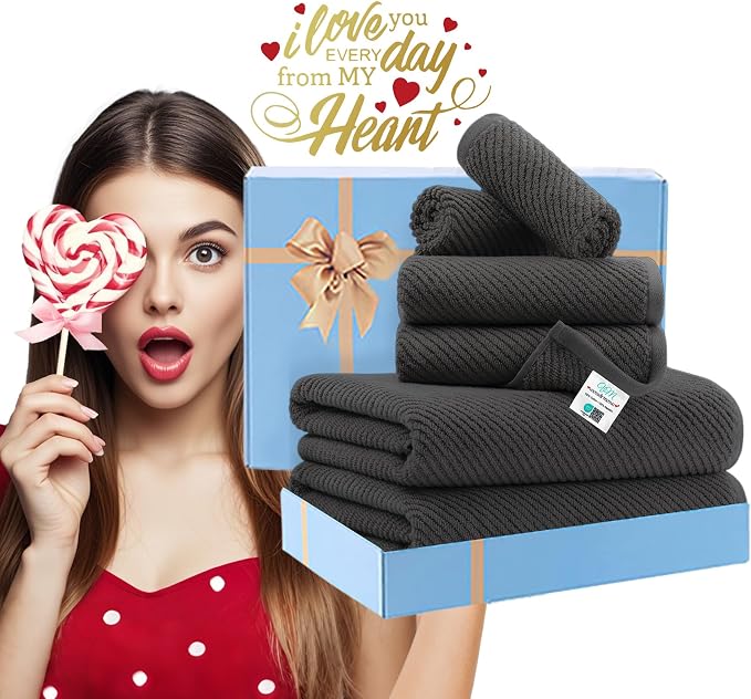 VOOVA & MOVAS Gray Towels - Image 6
