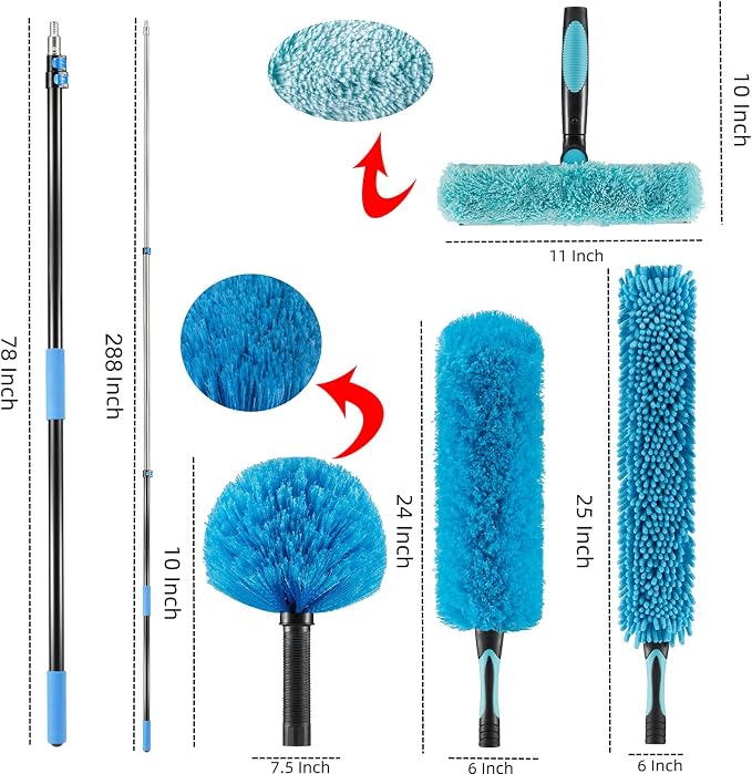 30 Foot High Ceiling Fan Duster - Image 2