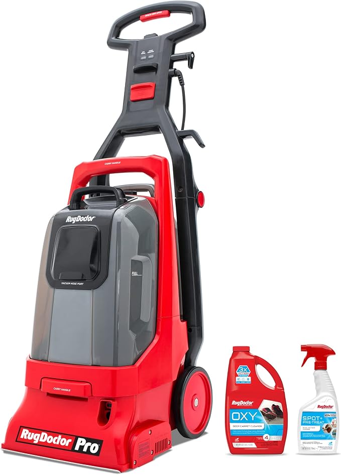 Rug Doctor Pro Deep Commercial Carpet Cleaning Machine, Oxy Bundle, Includes 48 by RugDoctor