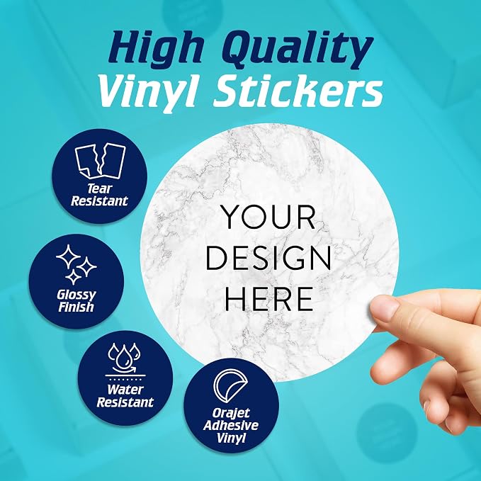 100 Custom Vinyl Stickers - Image 3