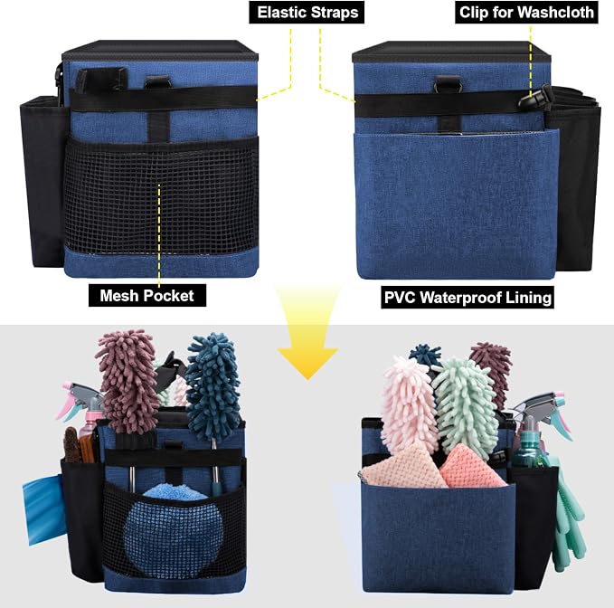 Wearable Large Cleaning Caddy Bag - Image 5