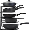 Heavy-Duty Pots and Pans Organizer | 5-Tier Cookware & Lid Storage Rack | by Extreme+Matters