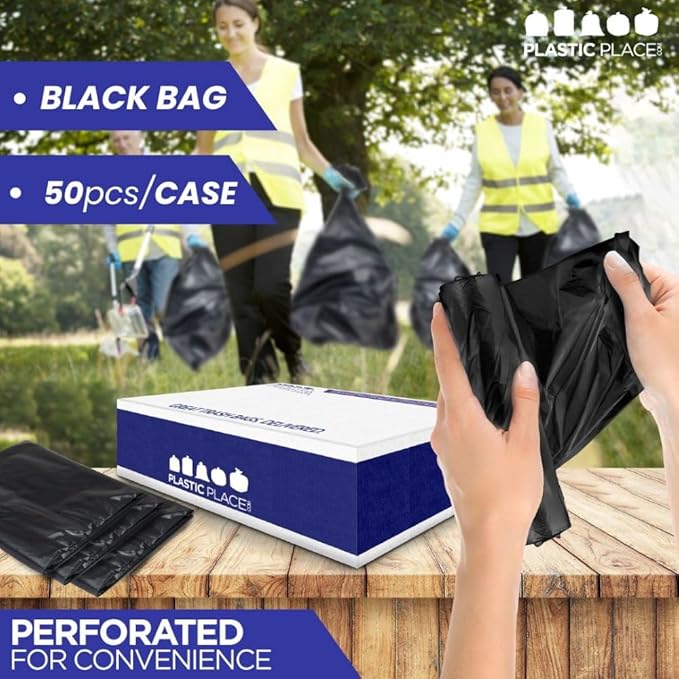 Plasticplace Contractor Trash Bags 33 Gallon - Image 4