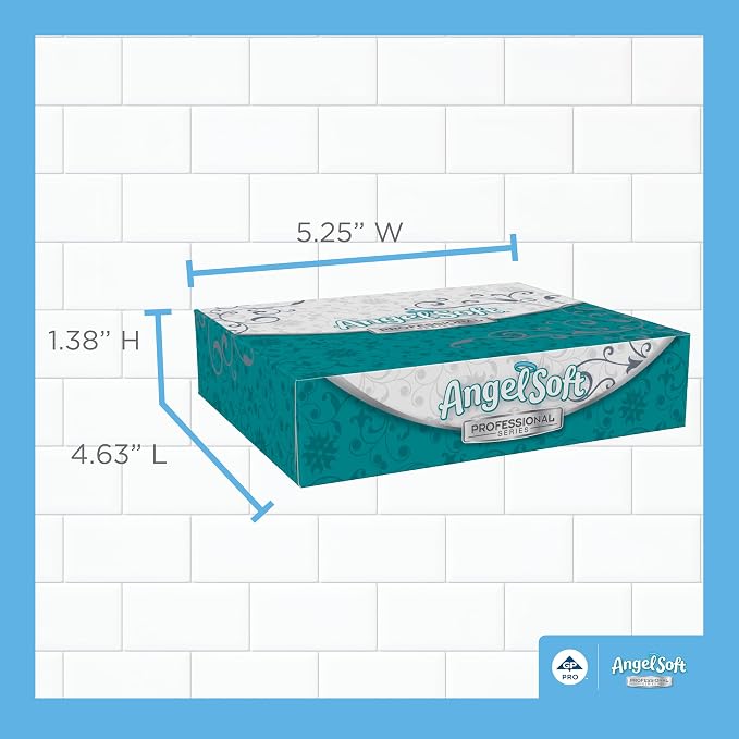 Georgia-Pacific Angel Soft Professional Series 2-Ply Facial Tissue, 50 Sheets - Image 4