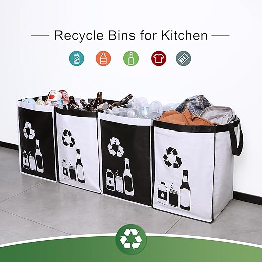 Recycle Waste Bag for Kitchen Home- Indoor Recycling Bins Trash Sorting - Image 3