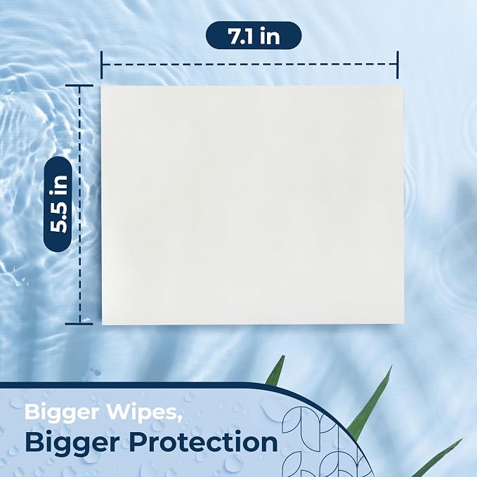 Large Alcohol Wipes 75% Unscented Hand Sanitizing Wipes Alcohol Wipes - Image 2