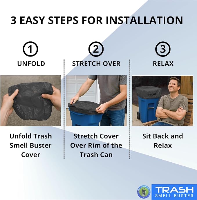 Trash Can Cover Odor Control - Image 7