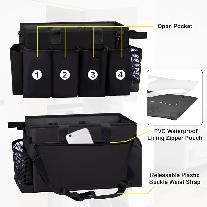 Wearable Large Cleaning Caddy Bag - Image 3