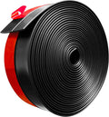 Silicone Weather Stripping, 3 inch x 20 Ft Door Draft Stopper Window Seal Strip by Noabaco