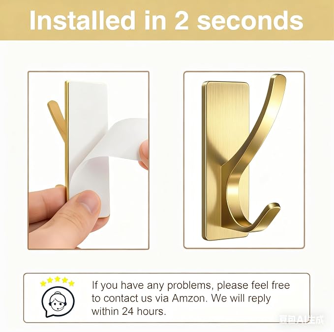 pickpiff Self Adhesive Coat Hooks - Image 4