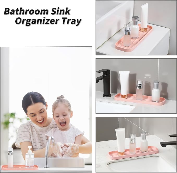 Silicone Kitchen Sink Organizer Tray - Image 4