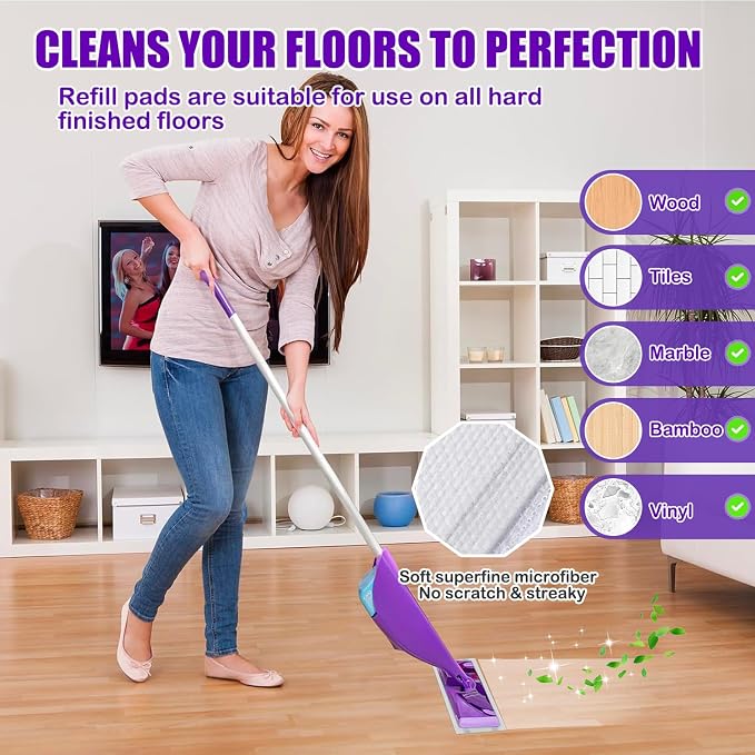40 Pack Disposable Mop Pad Refills - Image 4