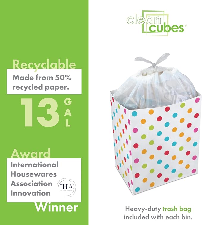 13 Gallon Disposable Pop-Up Trash Cans - Image 4